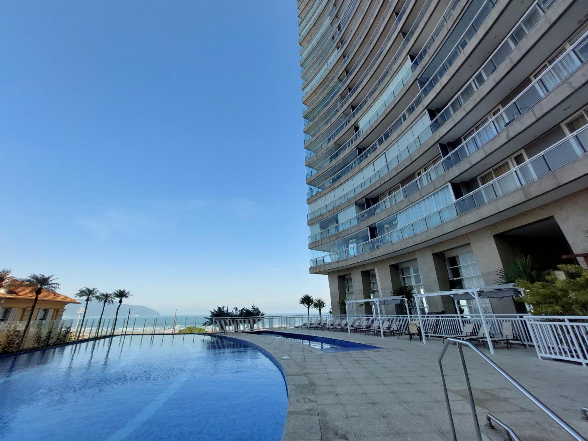 Book Santos - Unlimited 3202 - 2 Quartos Alto Padrao Vista Mar Exteriér fotografie